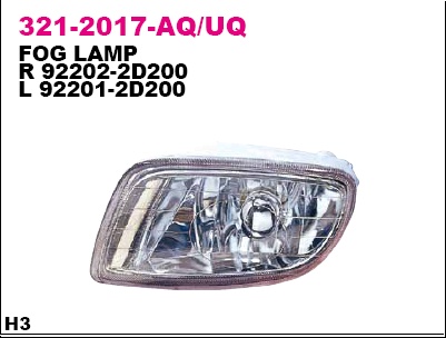   Hyundai ELANTRA 01-  / L    321-2017L-UQ