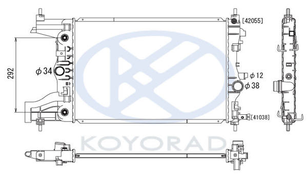 CRUZE {(1.6  113../1,8 / ASTRA 09- 1.6 AT  .}   AT (KOYO)