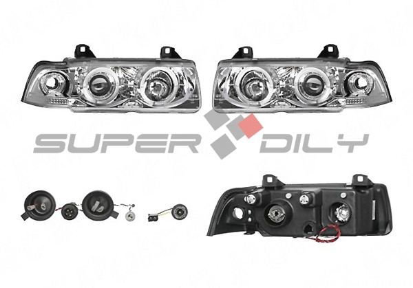3 E36 (SDN) 1290-0300 КОМПЛ. ФАР С ПОВОРОТОМ.,ПРОЗРАЧН/СЕРЕБРЯННЫЕ 3 E36 (SDN) 1290-0300 КОМПЛ. ФАР С ПОВОРОТОМ.,ПРОЗРАЧН/СЕРЕБРЯННЫЕ