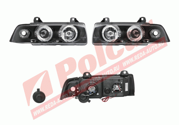 3 E36 (SDN) 1290-0300 КОМПЛ. ФАР С ПОВОРОТОМ.,ПРОЗРАЧН/ЧЁРНЫЙ 3 E36 (SDN) 1290-0300 КОМПЛ. ФАР С ПОВОРОТОМ.,ПРОЗРАЧН/ЧЁРНЫЙ