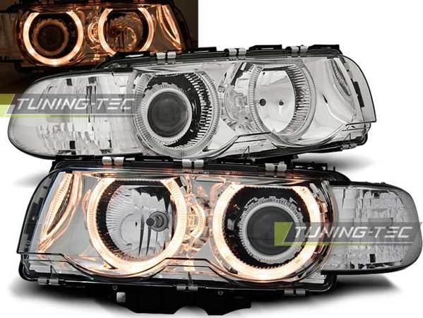 BMW E38 98 - ФАРЫ L+R АНГ.ГЛАЗКИ СВЕТЛЫЕ 444-1145FXNDEM1