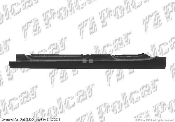 VW Golf/Гольф 5 03- ПОРОГ ПРАВЫЙ R VW Golf/Гольф 5 03- ПОРОГ ПРАВЫЙ R