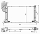 Mercedes Sprinter/Мерседес Спринтер 95-00 РАДИАТОР 685X386 2.2;2.3D;2.9TD M+/-C  MS2183