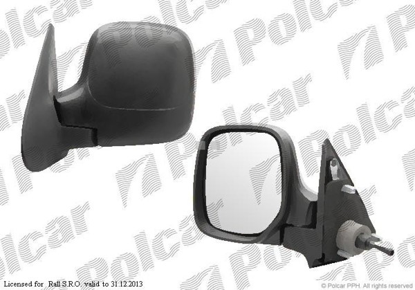 PARTNER/BERLINGO 96-08 ЗЕРКАЛО ПРАВОЕ МЕХАНИКА PARTNER/BERLINGO 96-08 ЗЕРКАЛО ПРАВОЕ МЕХАНИКА