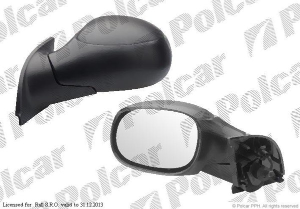 C3 02-05 - ЗЕРКАЛО ПРАВОЕ R МЕХАНИКА
