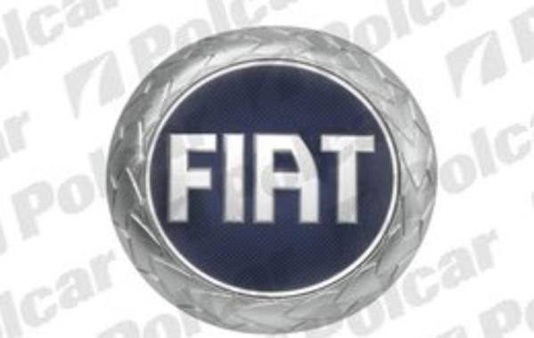 FIAT-ЭМБЛЕМА НА РЕШЕТКУ РАДИАТОРА ГОЛУБАЯ ОРИГИНАЛ