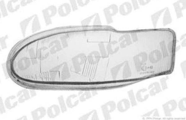 ESCORT 0295- СТЕКЛО ФАРЫ L ESCORT 0295- СТЕКЛО ФАРЫ L