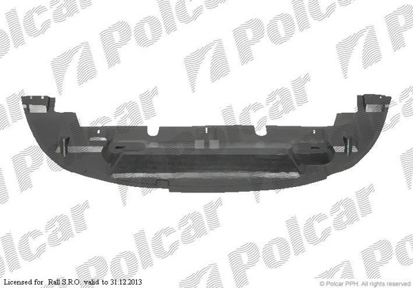 MONDEO 04-07 ЗАЩИТА БАМПЕРА НИЖНЯЯ