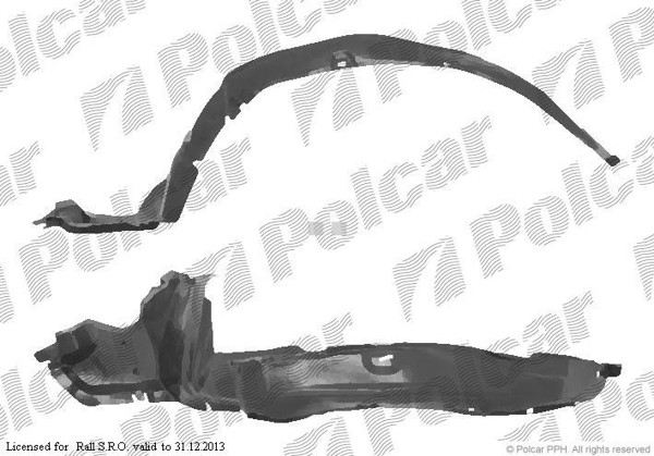 CIVIC  HB  09.87-11.91ЛОКЕР передний правый