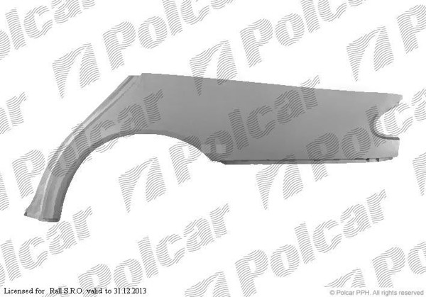 Купить для Mercedes W 210 95-02 АРКА ЗАДНЕГО КРЫЛА ПРАВАЯ ВЫСОКАЯ Купить для Mercedes W 210 95-02 АРКА ЗАДНЕГО КРЫЛА ПРАВАЯ ВЫСОКАЯ
