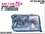 Mercedes/ W124 93-96    (-)   440-1108L-LD-E