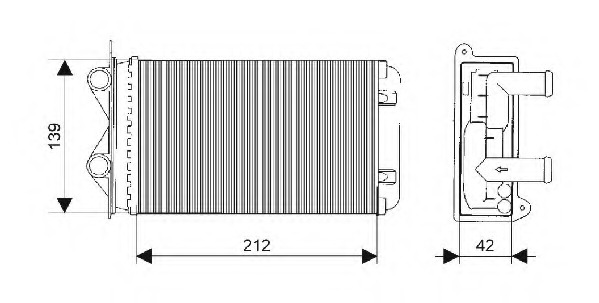   VW Transporter 4 90-   306X157X42