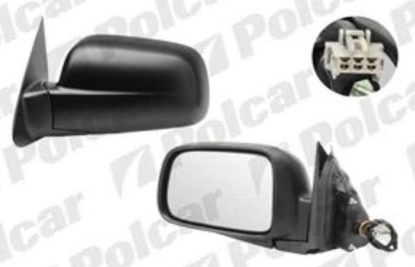 CRV 2002- ЗЕРКАЛО ЛЕВОЕ ЭЛЕКТРИКА (3 КОНТАКТА)