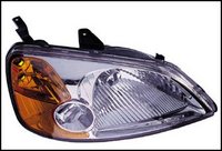 CIVIC 01- SDN ФАРА ПРАВАЯ C ЖЕЛТЫМ ПОВ.  317-1119R-US