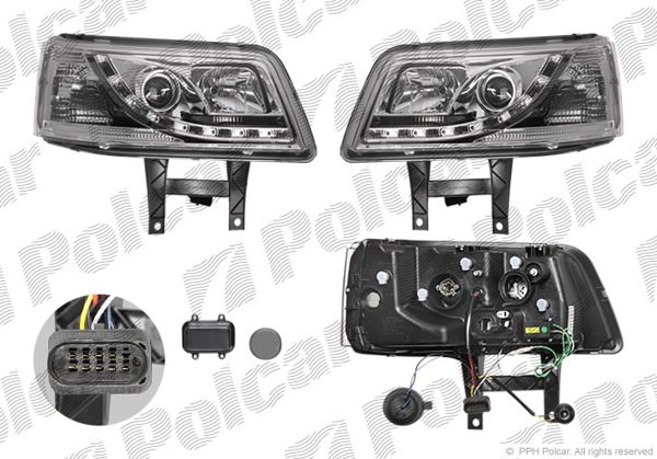 Купить на VW Transporter T5 2003- ФАРЫ ДНЕВНОГО СВЕТА+АНГ.ГЛАЗКИ+ЛИНЗОВАННЫЕ ХРОМ КОМПЛЕКТ+КРЕПЕЖ Купить на VW Transporter T5 2003- ФАРЫ ДНЕВНОГО СВЕТА+АНГ.ГЛАЗКИ+ЛИНЗОВАННЫЕ ХРОМ КОМПЛЕКТ+КРЕПЕЖ