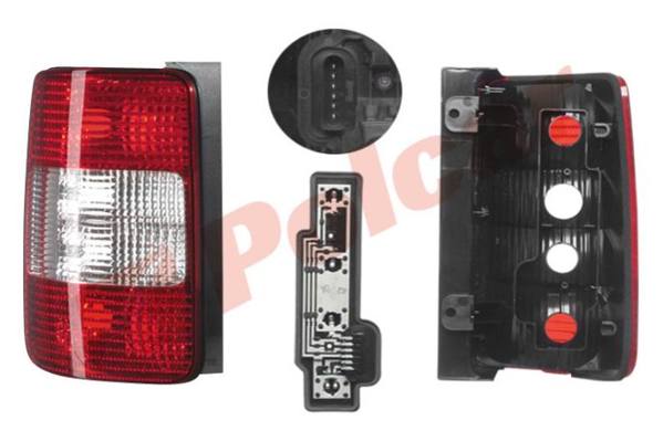 CADDY 04- ФОНАРЬ ЗАДНИЙ ПРАВЫЙ VISTEON CADDY 04- ФОНАРЬ ЗАДНИЙ ПРАВЫЙ VISTEON