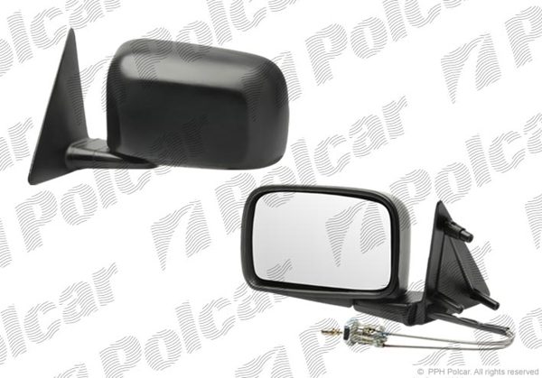 VW Golf /Гольф 2 Jetta/Джетта 2 87-92 ЗЕРКАЛО ЛЕВОЕ МЕХАНИКА С ТРОСИКОМ VW Golf /Гольф 2 Jetta/Джетта 2 87-92 ЗЕРКАЛО ЛЕВОЕ МЕХАНИКА С ТРОСИКОМ