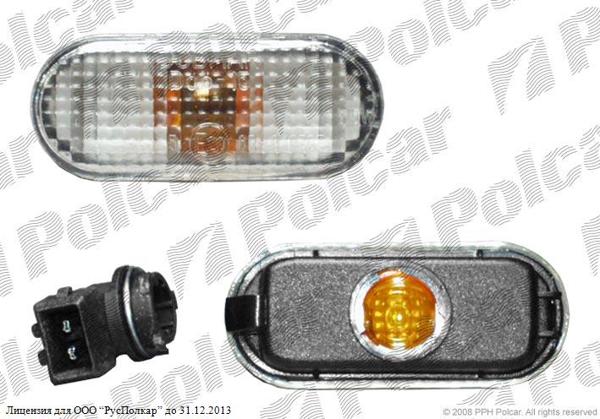 VW Golf 3/Гольф 3 ПОВТОР.ПОВОРОТА L/R ОВАЛ.БЕЛЫЙ VW Golf 3/Гольф 3 ПОВТОР.ПОВОРОТА L/R ОВАЛ.БЕЛЫЙ