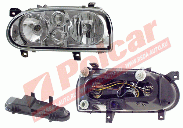 VW Golf 3/Гольф 3 91- ФАРЫ КПЛ L+R GOLF4 ТИП(ТЮНИНГ) VW Golf 3/Гольф 3 91- ФАРЫ КПЛ L+R GOLF4 ТИП(ТЮНИНГ)