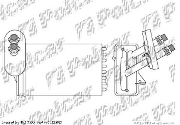 GOLF 4/BORA/OCTAVIA/A3/TOLEDO РАДИАТОР ПЕЧКИ GOLF 4/BORA/OCTAVIA/A3/TOLEDO РАДИАТОР ПЕЧКИ