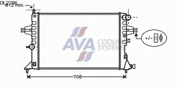  600x37 1,4/1,6/1,8 16V M A/C (+ZAFIRA)