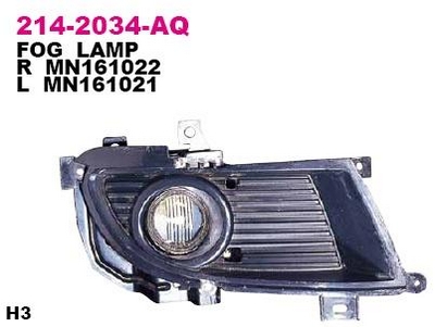 LANCER SDN 03-П/Т ФАРА В БАМПЕР ПРАВАЯ+РЕШЕТКА 214-2034R-AQ LANCER SDN 03-П/Т ФАРА В БАМПЕР ПРАВАЯ+РЕШЕТКА 214-2034R-AQ