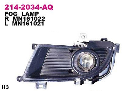 LANCER SDN 03-П/Т ФАРА В БАМПЕР ЛЕВАЯ+РЕШЕТКА 214-2034L-AQ LANCER SDN 03-П/Т ФАРА В БАМПЕР ЛЕВАЯ+РЕШЕТКА 214-2034L-AQ
