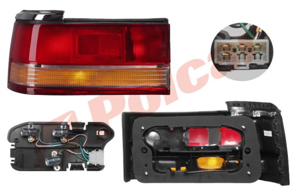 626 88-90 (SDN) ФОНАРЬ ЗАДНИЙ R 626 88-90 (SDN) ФОНАРЬ ЗАДНИЙ R