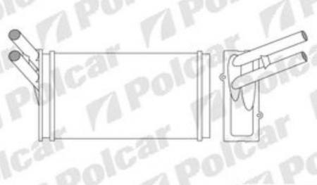 80/90/A4/PASSAT B5 86- РАДИАТОР ПЕЧКИ 234Х150 AI6097 80/90/A4/PASSAT B5 86- РАДИАТОР ПЕЧКИ 234Х150 AI6097
