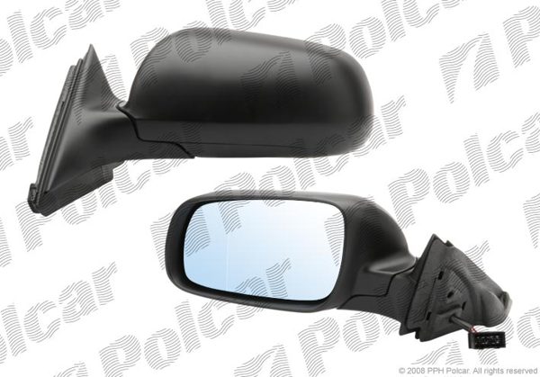 A3 96-99 ЗЕРКАЛО R ЭЛ+ОБОГРЕВ, ЧЕРНОЕ, ВЫПУКЛОЕ, СИНЕЕ A3 96-99 ЗЕРКАЛО R ЭЛ+ОБОГРЕВ, ЧЕРНОЕ, ВЫПУКЛОЕ, СИНЕЕ
