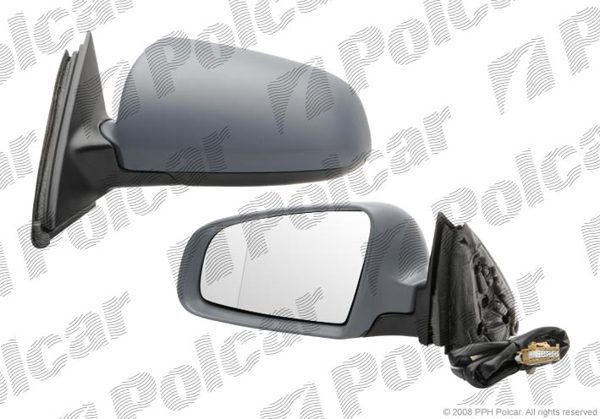 AUDI A4 ЗЕРКАЛО ПРАВ ЭЛЕКТР С ПОДОГРЕВ (convex) ГРУНТ