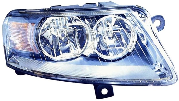 A6 04-09 ФАРА ПРАВАЯ Н7+Н7    446-1111R-LD-EM