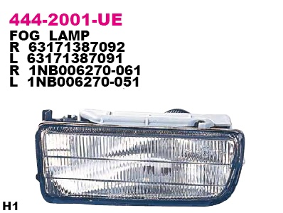 3 E36 1290-98 ФАРА ПРОТИВОТУМАННАЯ В БАМПЕР R 444-2001R-UE 3 E36 1290-98 ФАРА ПРОТИВОТУМАННАЯ В БАМПЕР R 444-2001R-UE