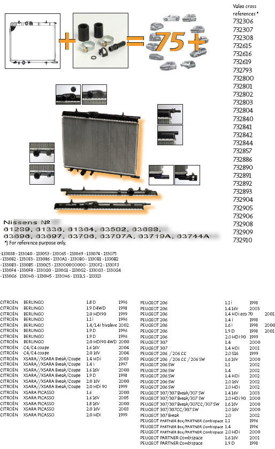 XSARA {!+ C4 04-/BERLINGO/PARTENER 03-/PG307 01-/206 98-}   (NISSENS) (.)