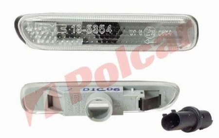 E46 0498-02 ПОВТОРИТЕЛЬ ПОВОРОТА R БЕЛЫЙ E46 0498-02 ПОВТОРИТЕЛЬ ПОВОРОТА R БЕЛЫЙ