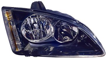 Купить для Ford Focus / Форд Фокус 2 05- ФАРА ПРАВАЯ ПЕРЕДНЯЯ(ЧЕРНАЯ)   431-1169R-LDEM2