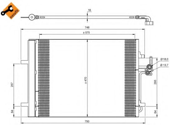 S80 06-/V70 07-/XC70 07- РАДИАТОР КОНДИЦИОНЕРА S80 06-/V70 07-/XC70 07- РАДИАТОР КОНДИЦИОНЕРА
