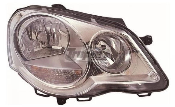 POLO HB 05-09 ФАРА ПРАВАЯ Н1+Н7 СВЕТЛАЯ С МОТОРОМ POLO HB 05-09 ФАРА ПРАВАЯ Н1+Н7 СВЕТЛАЯ С МОТОРОМ