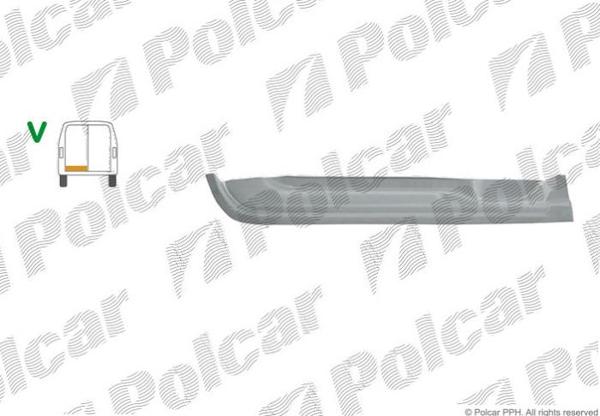 Купить на CRAFTER/Mercedes Sprinter/Мерседес Спринтер (906) 2006- РЕМКОМПЛЕКТ ДВЕРИ ЗАДНЕЙ ЛЕВОЙ ВНУТРЕННИЙ НИЗ