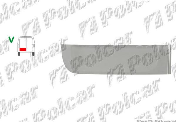 Купить на CRAFTER/Mercedes Sprinter/Мерседес Спринтер (906) 2006- РЕМКОМПЛЕКТ ДВЕРИ ЗАДНЕЙ ЛЕВЫЙ НАРУЖНЫЙ НИЗКИЙ