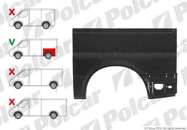 Купить на Ford Transit/ Форд Транзит 00-�6- КРЫЛО ЛЕВОЕ ДО СТЕКЛА (ДЛ.1410) Купить на Ford Transit/ Форд Транзит 00-�6- КРЫЛО ЛЕВОЕ ДО СТЕКЛА (ДЛ.1410)