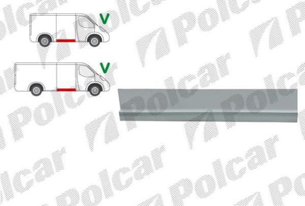 VITO/VIANO 03- ПОРОГ ПОД СДВИЖНУЮ ПРАВУЮ ДВЕРЬ VITO/VIANO 03- ПОРОГ ПОД СДВИЖНУЮ ПРАВУЮ ДВЕРЬ