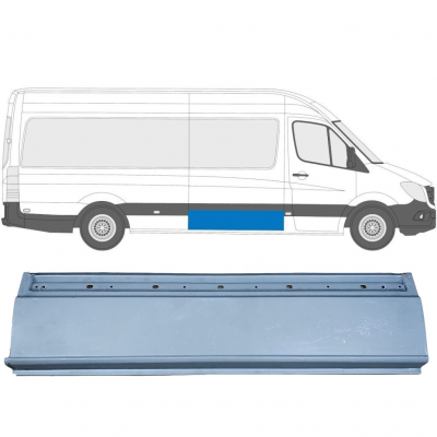 Mercedes Sprinter/Мерседес Спринтер (906) 2006- Р/К БОКОВИНЫ НАПРОТИВ СДВИЖНОЙ ДВЕРИ ВЫС 40СМ, ДЛИН 155СМ