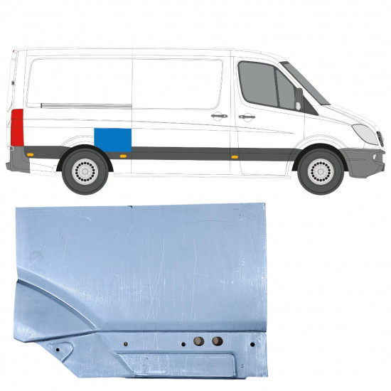 Купить на Mercedes Sprinter/Мерседес Спринтер (906) 2006- Р/К ЗАДНЕГО КРЫЛА ПРАВЫЙ ВЕРХНЯЯ ЧАСТЬ ПЕРЕД КОЛЕСОМ Купить на Mercedes Sprinter/Мерседес Спринтер (906) 2006- Р/К ЗАДНЕГО КРЫЛА ПРАВЫЙ ВЕРХНЯЯ ЧАСТЬ ПЕРЕД КОЛЕСОМ
