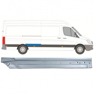Mercedes Sprinter/Мерседес Спринтер (906) 2006- Р/К ЗАДНЕГО КРЫЛА ПРАВЫЙ ВЕРХНЯЯ ЧАСТЬ ПЕРЕД КОЛЕСОМ