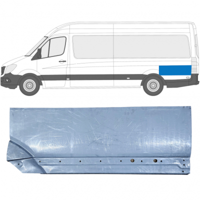 CRAFTER/Mercedes Sprinter/Мерседес Спринтер (906) 2006- РЕМКОМПЛЕКТ ЗАДНЕГО ЛЕВОГО КРЫЛА ВЕРХНЯЯ ЧАСТЬ ЧАСТЬ