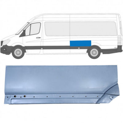 CRAFTER/Mercedes Sprinter/Мерседес Спринтер (906) 2006- РЕМКОМПЛЕКТ ЗАДНЕГО ПРАВОГО КРЫЛА ВЕРХНЯЯ ЧАСТЬ ЧАСТЬ