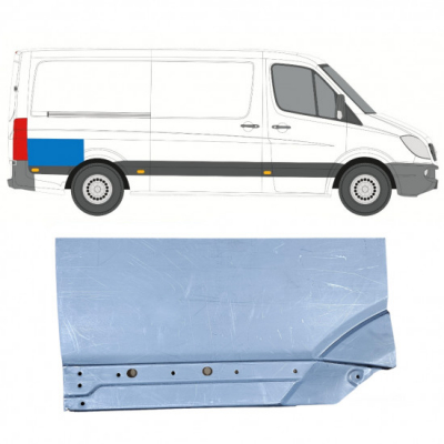 CRAFTER/Mercedes Sprinter/Мерседес Спринтер (906) 2006- РЕМКОМПЛЕКТ ЗАДНЕГО ПРАВОГО КРЫЛА ВЕРХНЯЯ ЧАСТЬ ЧАСТЬ