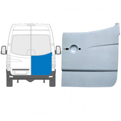 CRAFTER/Mercedes Sprinter/Мерседес Спринтер (906) 2006- РЕМКОМПЛЕКТ ЗАДНЕЙ ПРАВОЙ ДВЕРИ ДО СТЕКЛА