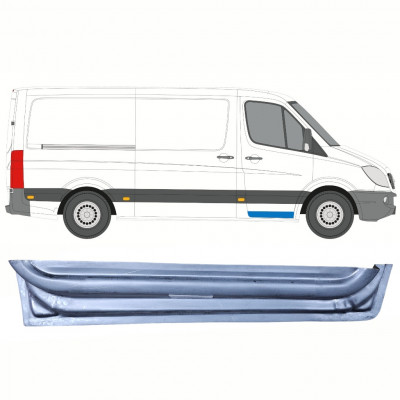 CRAFTER/Mercedes Sprinter/Мерседес Спринтер (906) 2006- РЕМКОМПЛЕКТ ПЕРЕДНЕЙ ПРАВОЙ ДВЕРИ НИЖНИЙ ВНУТРЕННИЙ